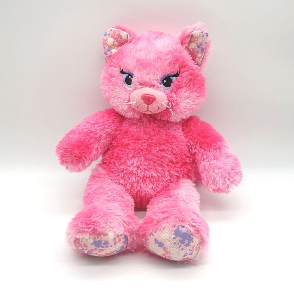 Build A Bear Blushing Beauty Cat Stuffed Plush Toy Clean Sanitized Collectable